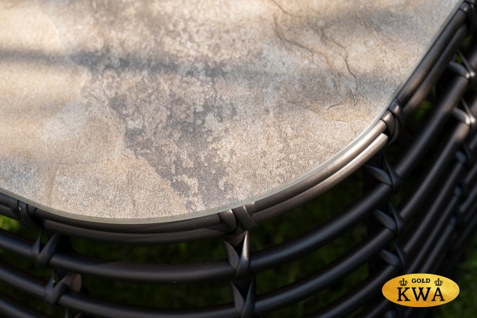 "Ницца" лаунж-зона из искусственного ротанга, цвет бронзовый