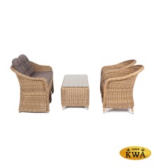 &quot;Равенна&quot; лаунж-зона из искусственного ротанга, цвет соломенный