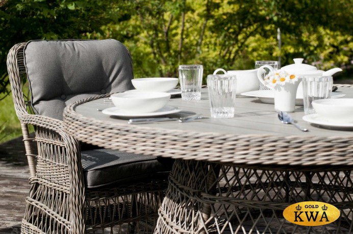 "Цесена" кресло плетеное из искусственного ротанга