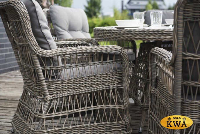 "Цесена" кресло плетеное из искусственного ротанга