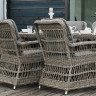 "Цесена" кресло плетеное из искусственного ротанга