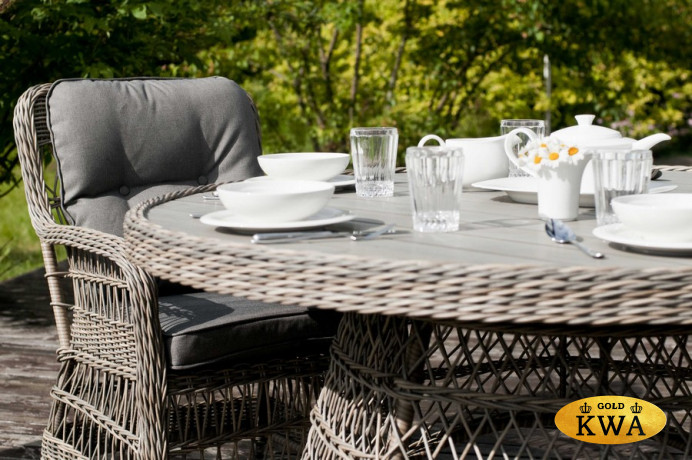 "Цесена" кресло плетеное из искусственного ротанга