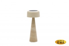 Kiruna (Cone XL) Светильник бежевый, алюминий/натуральный камень