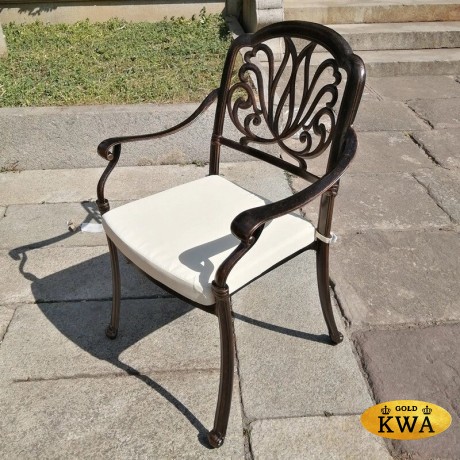 Обеденная группа из литого алюминия Capri 8