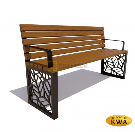 Садово-парковая скамейка «Севастополь» (ангарская сосна 2,0 м,30х60)