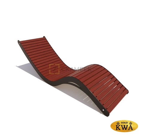 Шезлонг «Волна» (лиственница)