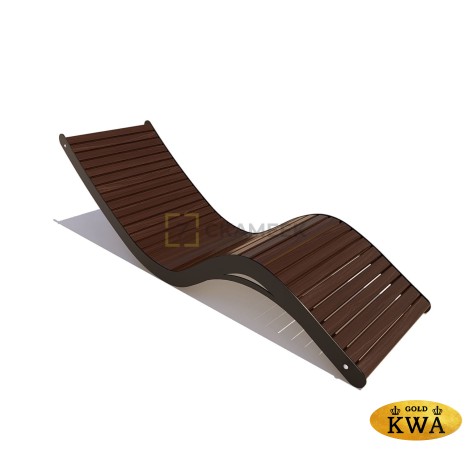 Шезлонг «Волна» (лиственница)