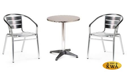 Комплект мебели LFT-3059/T3127-D60 Silver (2+1)