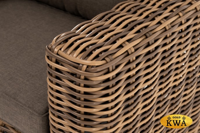 "Палермо" кресло из искусственного ротанга, цвет соломенный