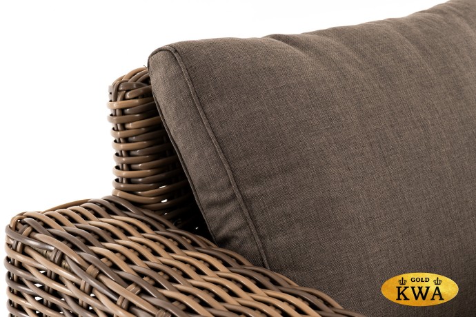 "Палермо" кресло из искусственного ротанга, цвет соломенный