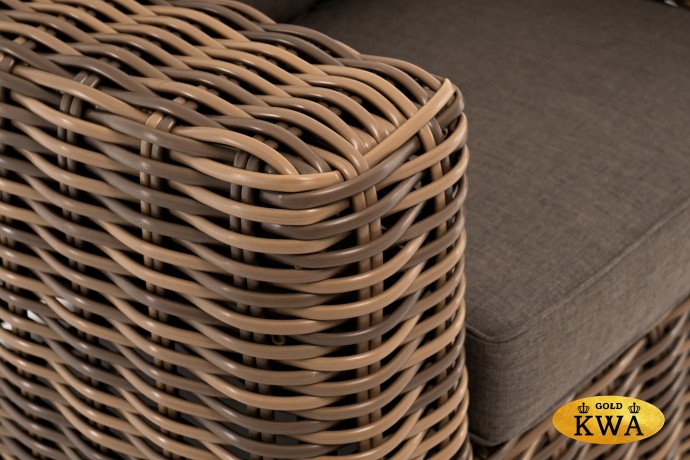 "Палермо" кресло из искусственного ротанга, цвет соломенный