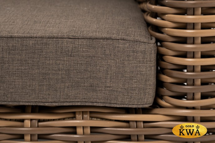 "Палермо" кресло из искусственного ротанга, цвет соломенный