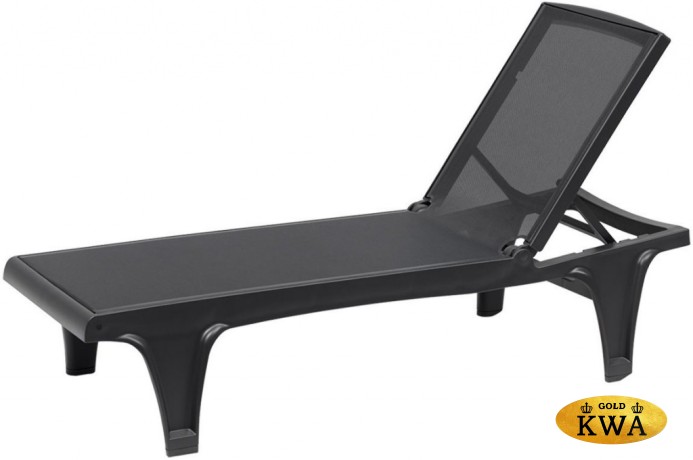 Шезлонг-лежак пластиковый