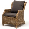 "Неаполь" плетеный стул из искусственного ротанга, цвет коричневый