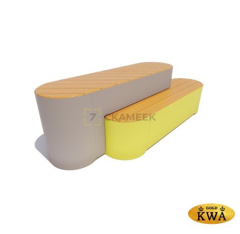 Сиденье «Остров» модель 4 (лиственница)