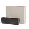 Кашпо TREEZ Effectory Beton Высокий Дивайдер Белый песок в-75, д-92, ш-25 см 1/1