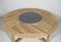 Циркус 160 Стол садовый натуральный, тик