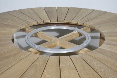 Циркус 160 Стол садовый натуральный, тик