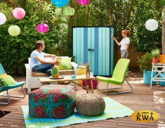 Шкаф пластиковый  DUOTECH HIGH STORE+ 2 SHELVES 1400 L