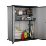 Шкаф пластиковый  DUOTECH HIGH STORE+ 2 SHELVES 1400 L