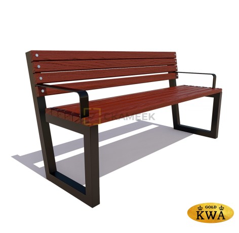 Садово-парковая скамейка «Ставрополь» (лиственница 1,5)