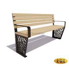 Скамейка «Сколково» (1,5 лиственница,40х60)