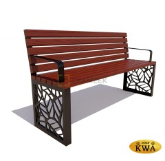 Садово-парковая скамейка «Севастополь» (лиственница 1,2 м,30х60)