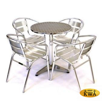 Комплект мебели LFT-3059/T3127-D60 Silver (4+1)