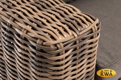 &quot;Палермо&quot; диван из искусственного ротанга трехместный, цвет соломенный