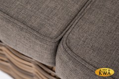 &quot;Палермо&quot; диван из искусственного ротанга трехместный, цвет соломенный