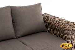&quot;Палермо&quot; диван из искусственного ротанга трехместный, цвет соломенный
