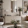 Deko mod.2 Gold Сет из 3-х зеркал 35*160, 35*125 см, Ø35 см