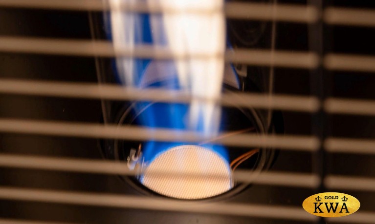 Уличный газовый обогреватель EVA из нержавеющей стали