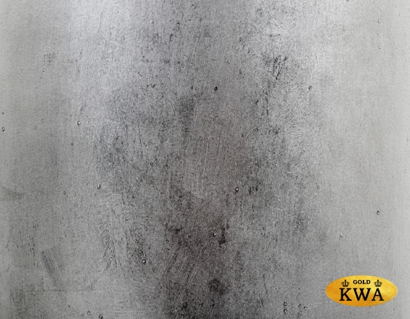 Кашпо TREEZ Effectory Metal Округлый конус Серебро в-47, д-50 см