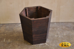 Кашпо шестиугольное (конус) 50х50h50