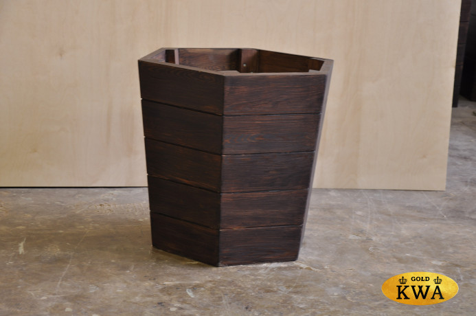 Кашпо шестиугольное (конус) 50х50h50