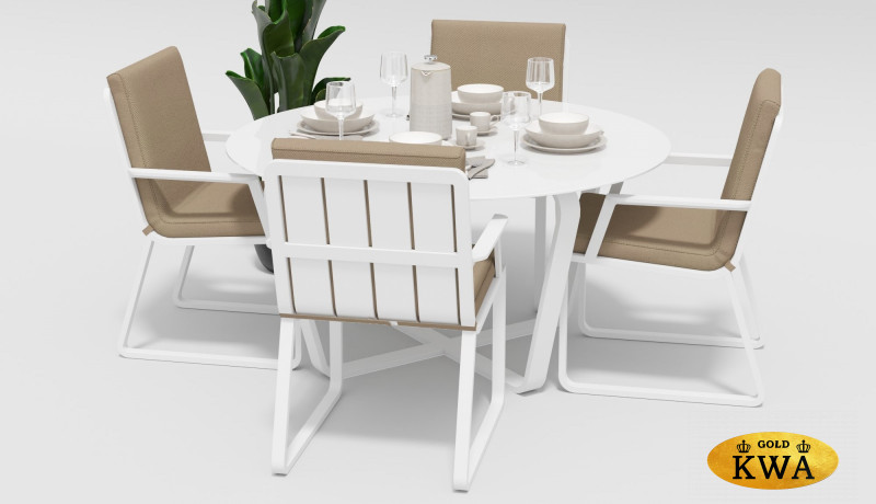 Обеденный комплект Primavera белый