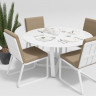 Обеденный комплект Primavera белый