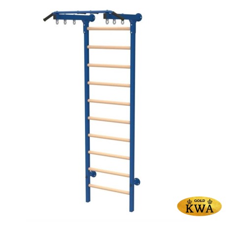 Шведская стенка комбинированная - КОМБИ - ТСШС (стенка + турник семейный с широким хватом стационарный)