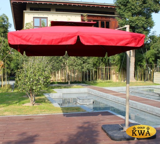 Зонт для кафе AFM-300SQR-Red (3,0x3,0)