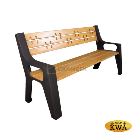 Скамейка чугунная «Казань» (0,6 ангарская сосна)