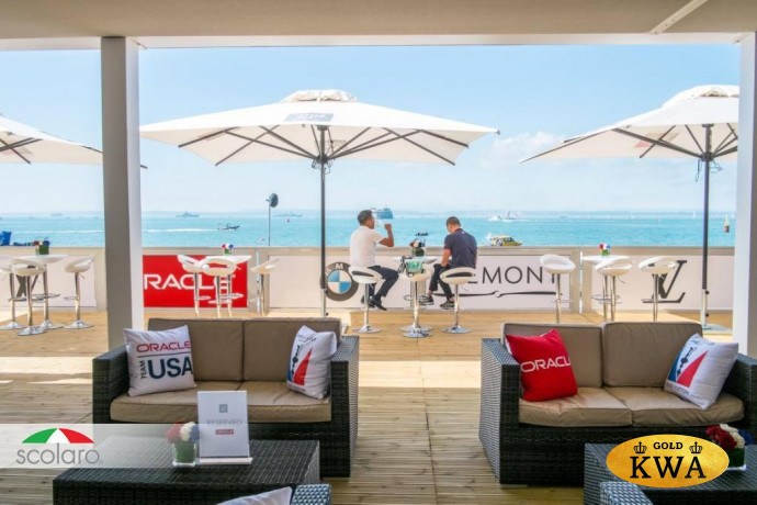 Уличный зонт Leonardo Telescopic 300x400