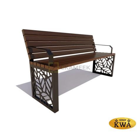 Садово-парковая скамейка «Севастополь» (1,5 лиственница,30х60)