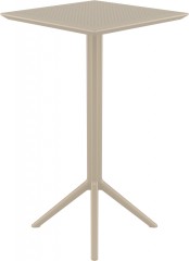 Стол пластиковый барный складной