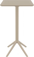 Стол пластиковый барный складной