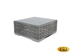 &quot;Канти&quot; столик плетеный кофейный из искусственного ротанга, цвет серый