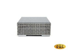 &quot;Канти&quot; столик плетеный кофейный из искусственного ротанга, цвет серый