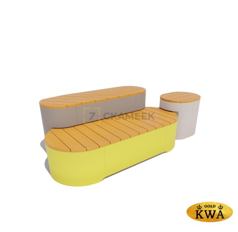 Сиденье «Остров» модель 5 (лиственница)