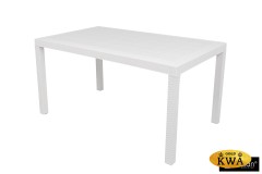 Стол B:rattan Houston 1500*900мм, белый