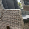 Регулируемое кресло из ротанга ВЕРОНА в комплекте с подушками